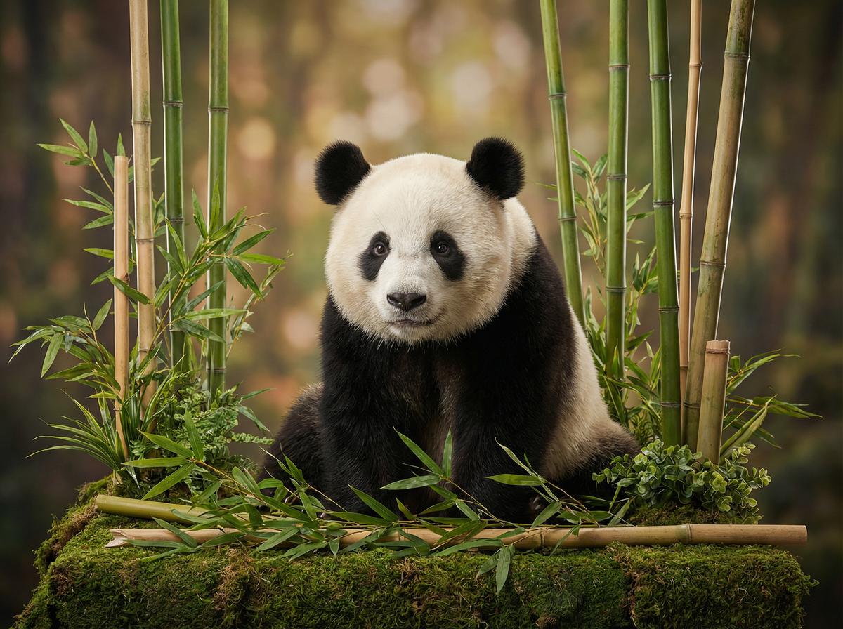 高清视频熊猫写真视频